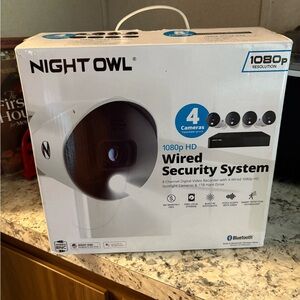 Night Owl Wired Security System with 4 Cameras